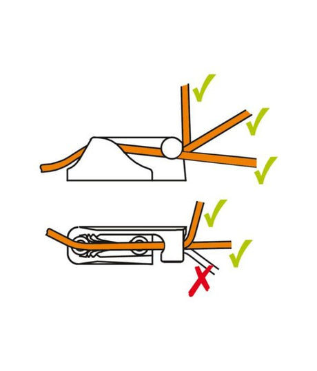 Clamcleat CL218MK2 BB Aluminium 3–6 mm