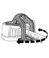 Ronstan geleider RF5015 medium – voor A, C & T-Cleat