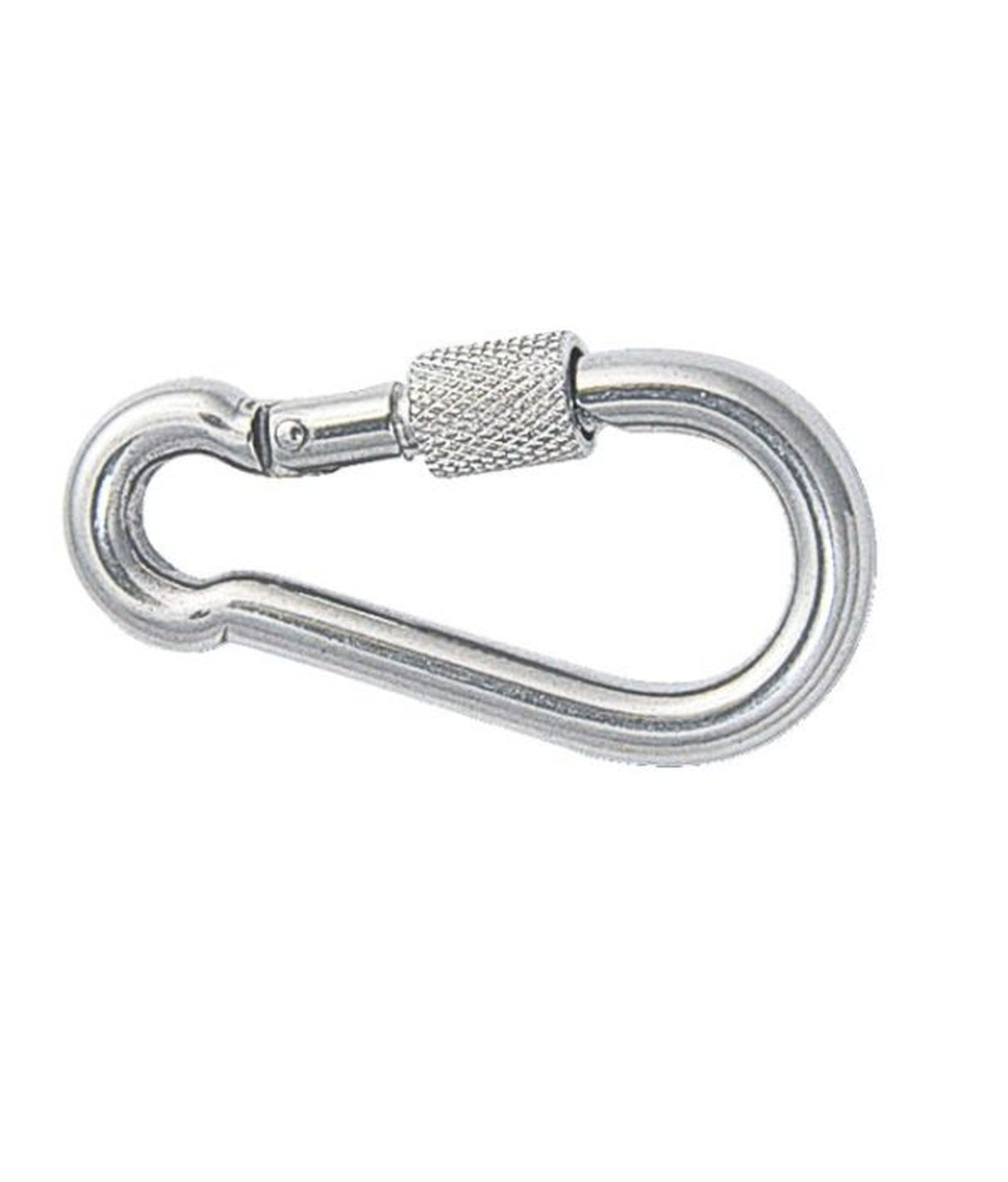 Talamex moschettone con anello di sicurezza 80 mm – acciaio inox AISI 316