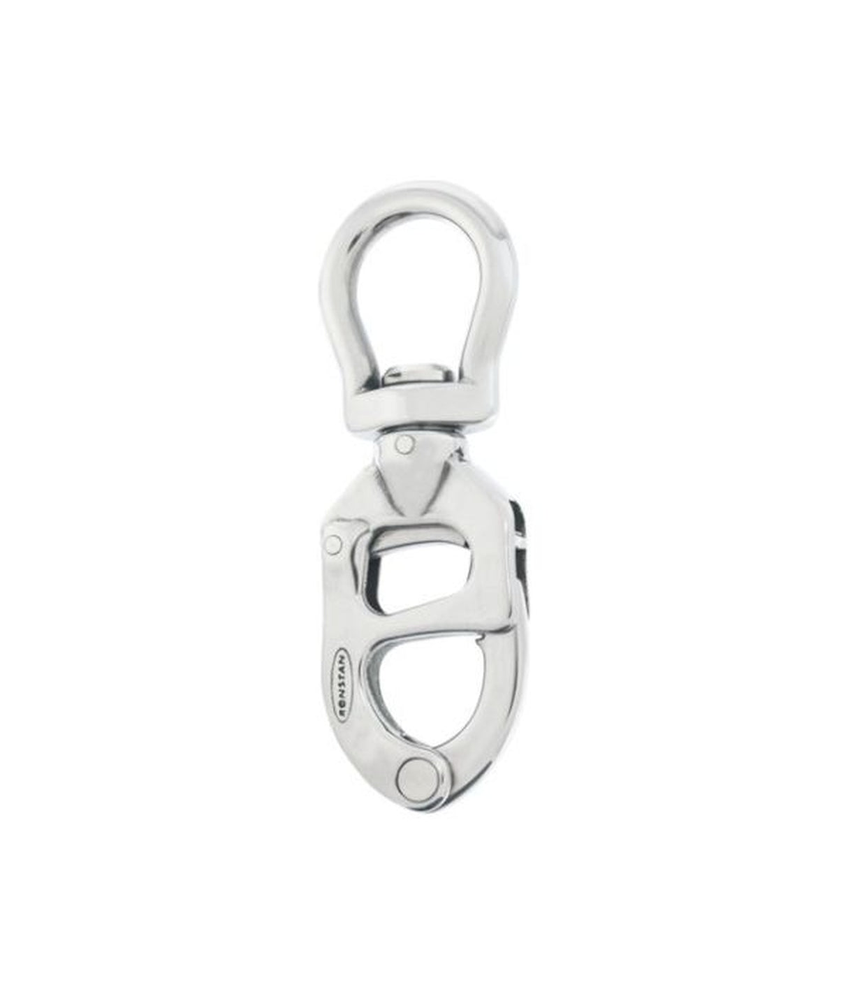 Ronstan RF7220 chiusura a scatto RVS con grande occhiello girevole 108 mm