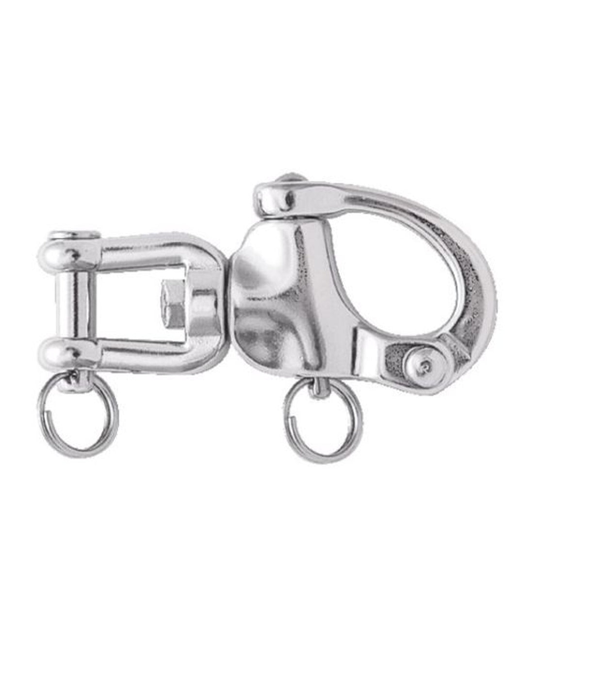 Chiusura a scatto Talamex con gancio girevole 87mm – Acciaio inox AISI 316