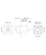 Ultraflex Gotech hydraulische set outboard tot 115pk