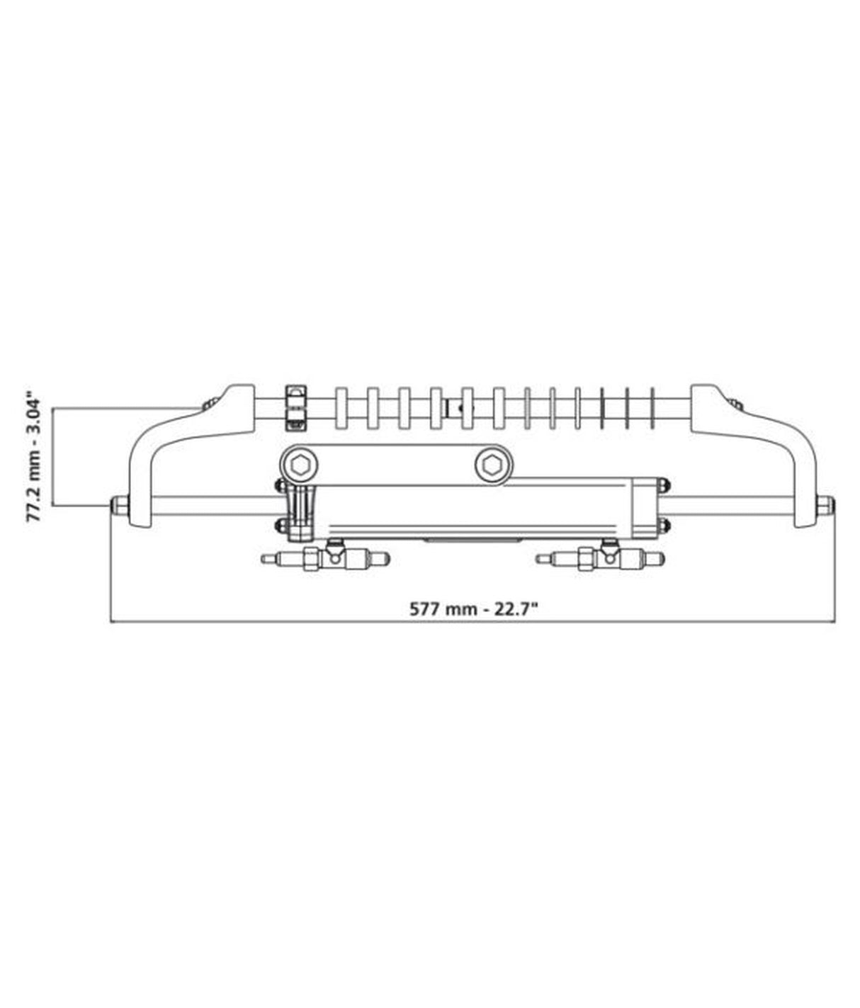 Ultraflex Gotech hydraulische set outboard tot 115pk