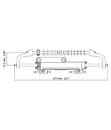 Ultraflex Gotech hydraulische set outboard tot 115pk