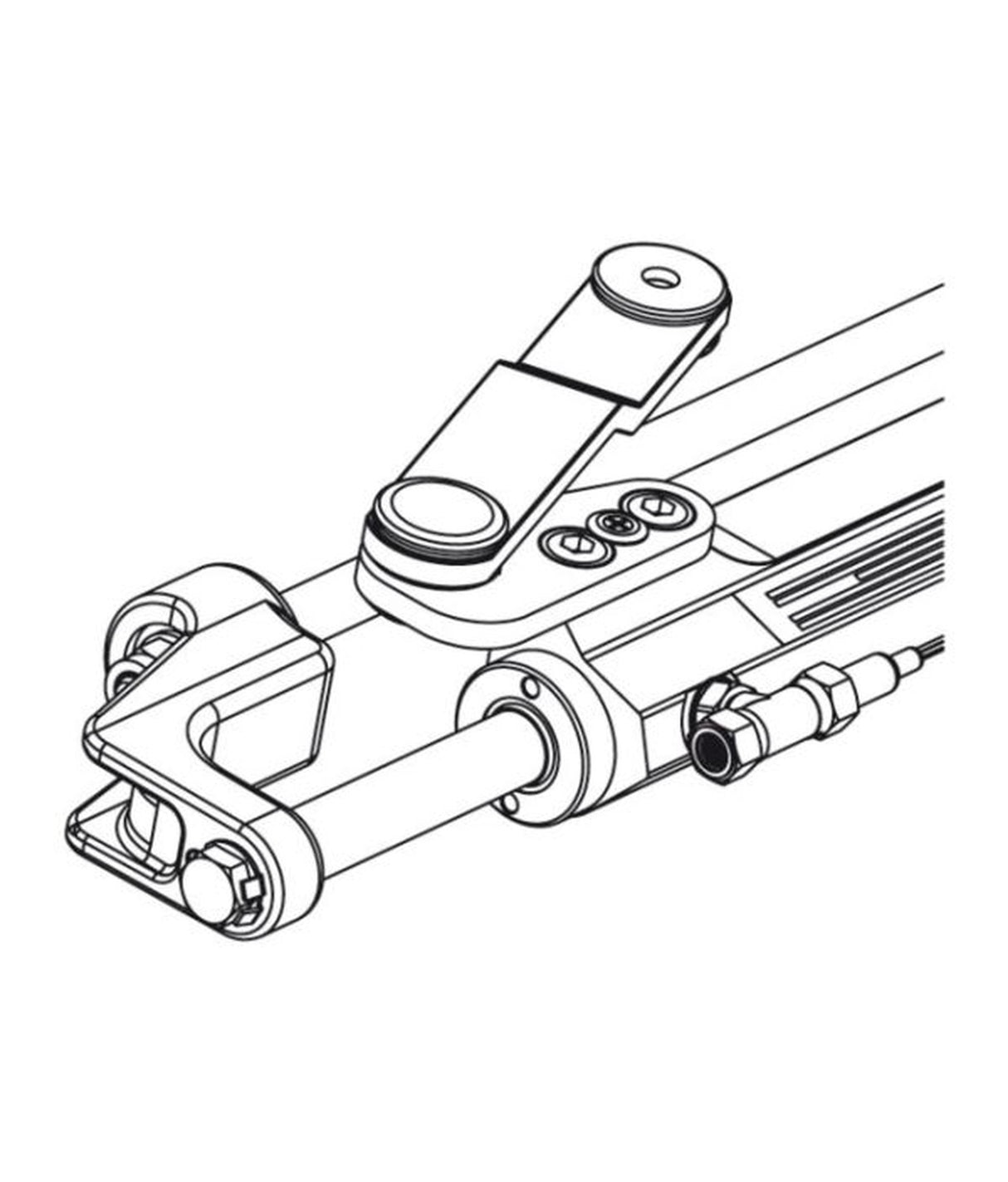 Ultraflex UC128-OBF/2 cilinder – stuurcilinder