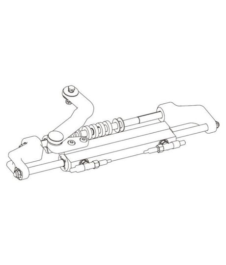 Ultraflex Hydraulische cilinder UC95-OBF/3 – frontmontage
