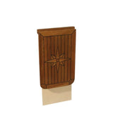 Eude Teak Tischplatte Balcony 38x60cm – Wandmontage 039