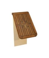 Eude Teak Tischplatte Balcony 38x60cm – Wandmontage 039