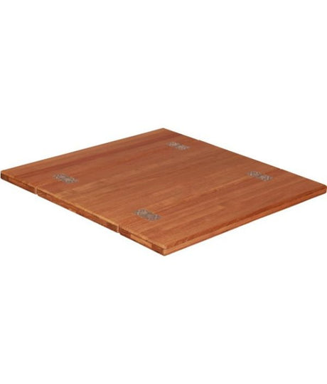 Eude Tafelblad teca “Wing” liso 33/66x65 cm – doblemente plegable 039