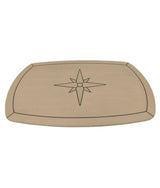 Eude EcoTeak Classic Comfort Tischplatte 61 x 94 cm – für Boote