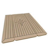 Eude EcoTeak Wing Tischplatte 34/68 x 80 cm – für Boote