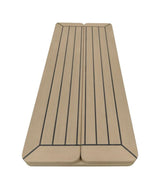 Eude EcoTeak Wing Tischplatte 34/68 x 80 cm – für Boote