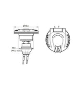 Lewmar CHSX Deckschalter geschlossen 68001249 – Ankerwindensteuerung