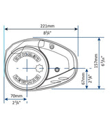 Lewmar RVS verticale ankerlier V3 24V 6672222108-142 – FastFit kit 002