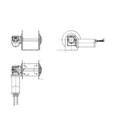 Savwinch Trommelwinde 1500SS Set – Edelstahl AISI316 Ankerwinde IP68