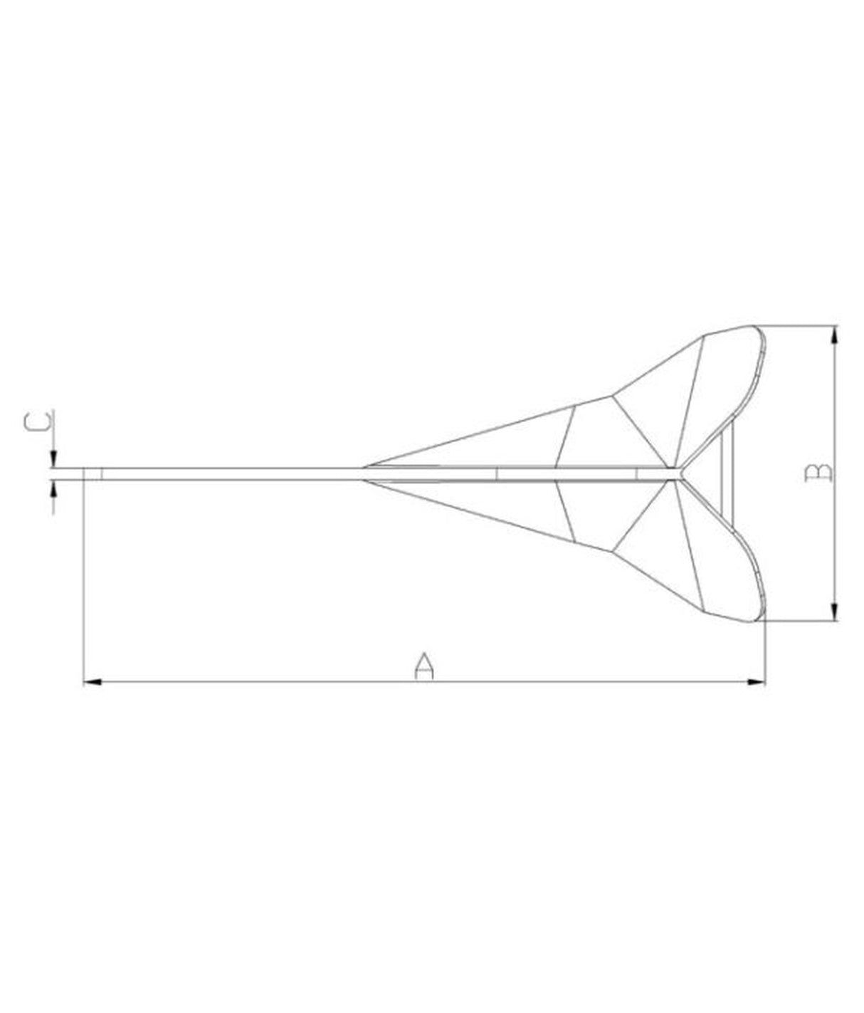 Talamex DC anchor 25kg/55lb – galvanized