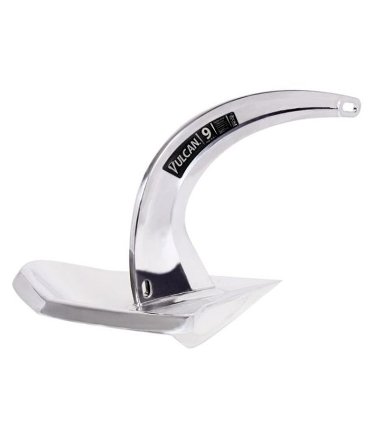 Vulcan anker rvs 9 kg – rondschacht zonder roll-bar