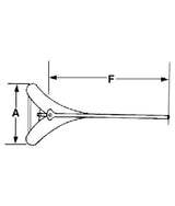 Talamex Ploegschaaranker 22 kg – gegalvaniseerd staal