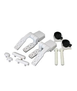 Talamex juego de bisagras para asiento y tapa de madera 80115115