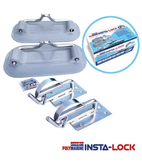 Polymarine Insta-Lock verrou à clipser pour davit & système de levage pour bateaux pneumatiques