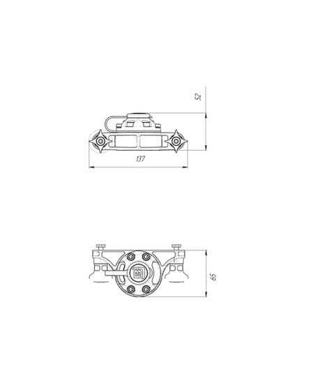 Borika T-bolt montaggio laterale fissaggio Fma – a forma di C/rail Feelfree