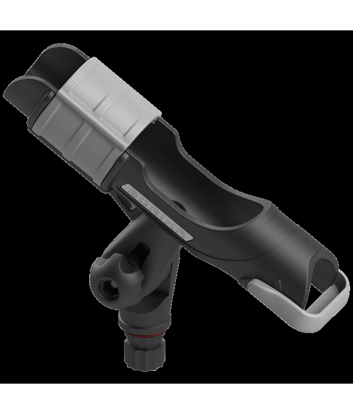 Porta canna Borika grigio/nero 85200161 – supporto girevole