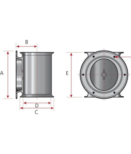 Lewmar stern kit 589510 250 – witte tunnel