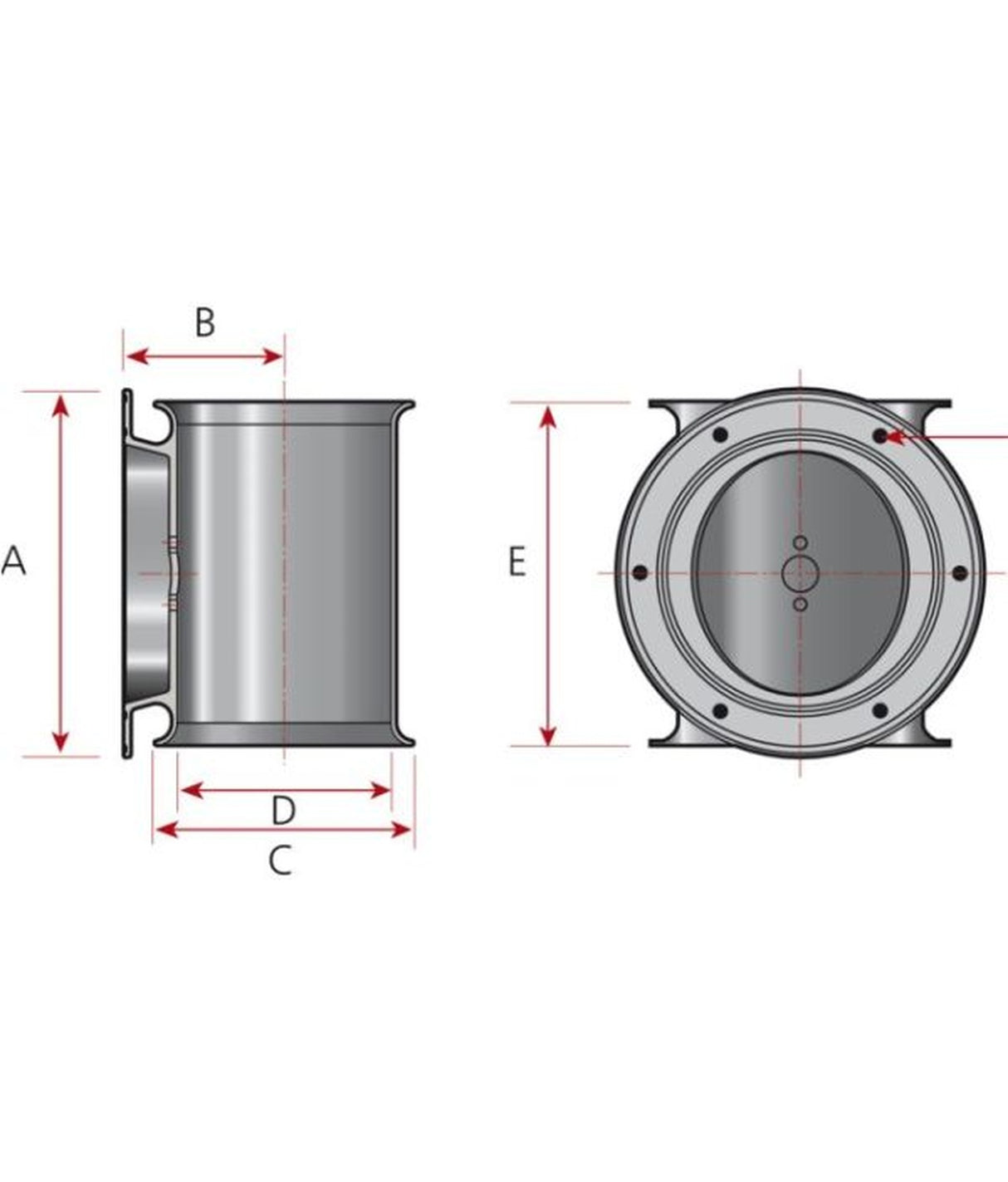 Kit de poupe Lewmar 589110 140 – tunnel blanc