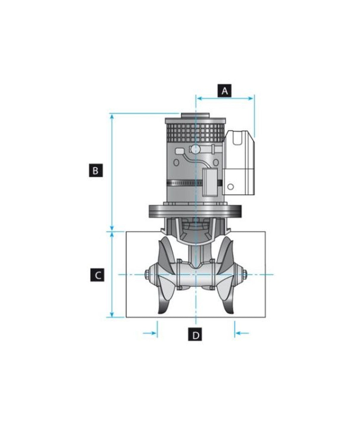 Lewmar Boegschroef TT300 10.8 24V GEN2 590033