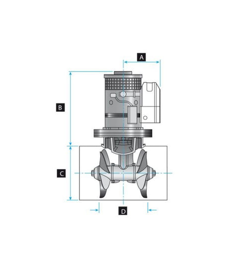 Lewmar Boegschroef TT300 10.8 24V GEN2 590033