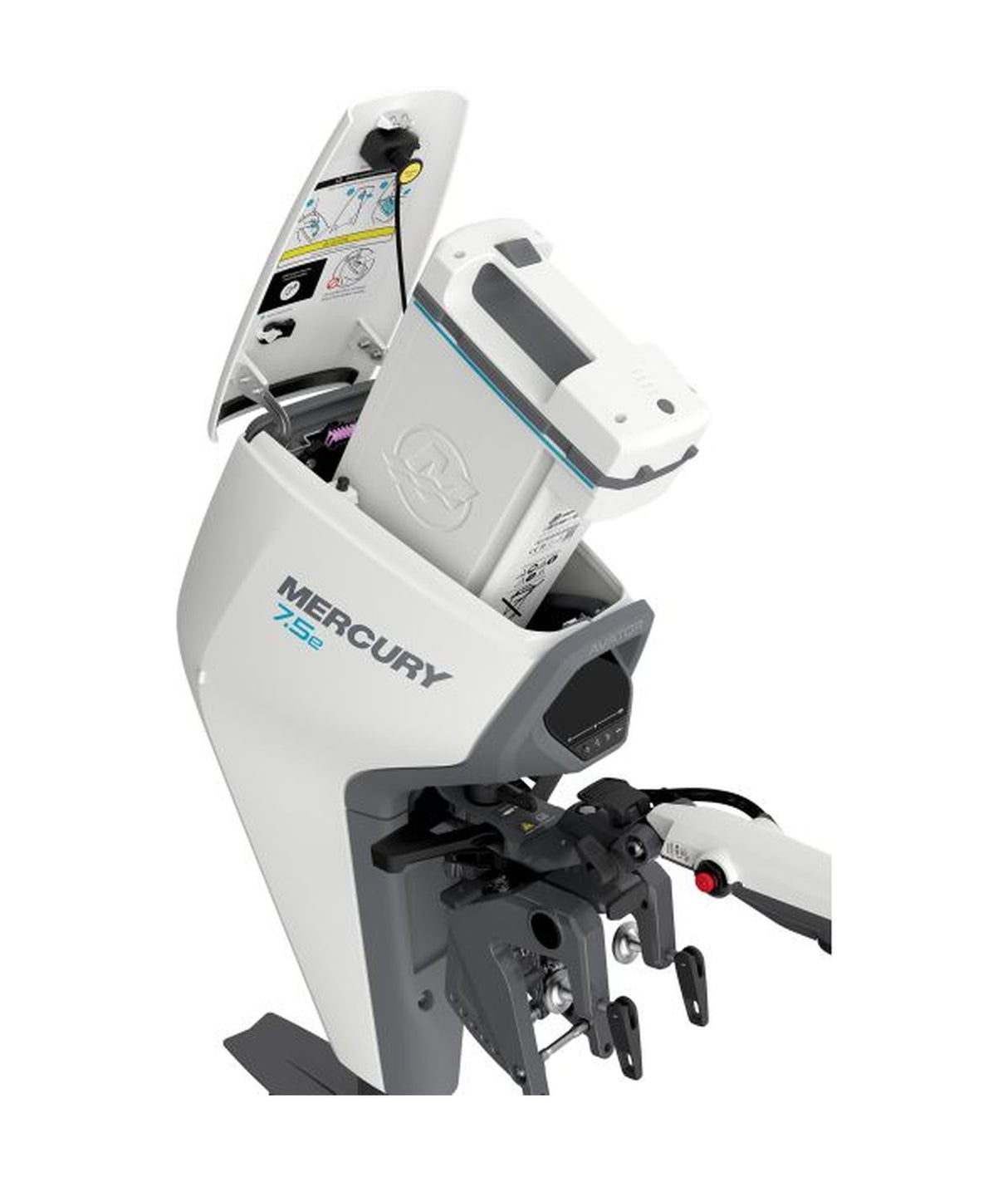 Mercury Avator 7.5e ELH kit motore fuoribordo elettrico a coda lunga