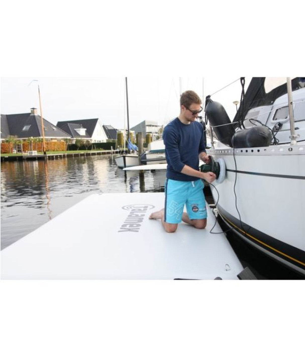 Plataforma inflable de trabajo Talamex Air-Dock 85901000 – plataforma de mantenimiento