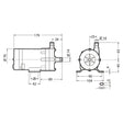 Velair centrifugaal waterpomp 15 L/min 230 V