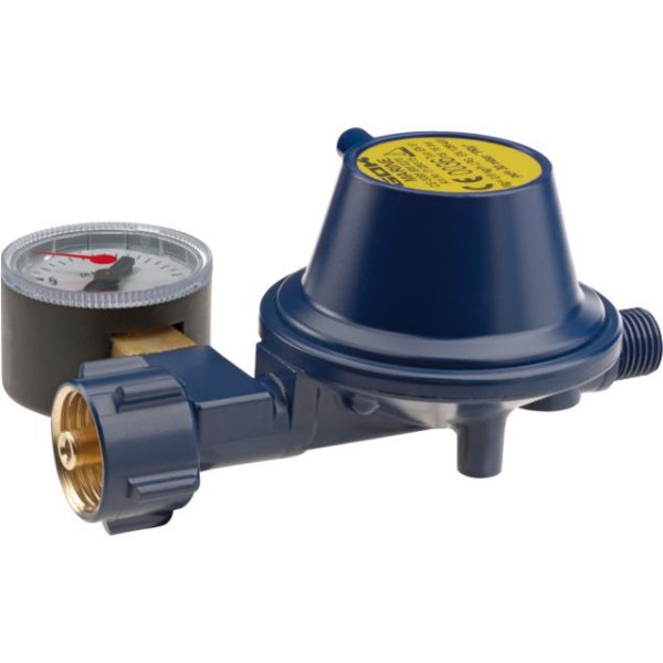 Talamex gasdrukregelaar 30 mbar met manometer