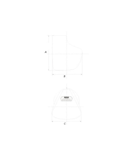 Gnautics Propellerhoes rojo M 91101754 – motor fuera de borda