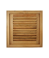 Porte Eude Louvre avec cadre carré 38.1x3.5x38.1 cm