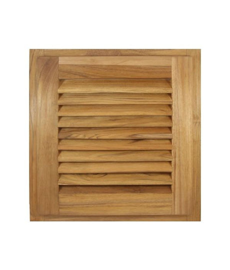 Porte Eude Louvre avec cadre carré 38.1x3.5x38.1 cm