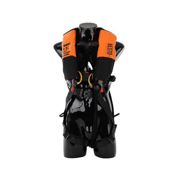 Besto Fall Arrest 300N Solas wipe clean oranje