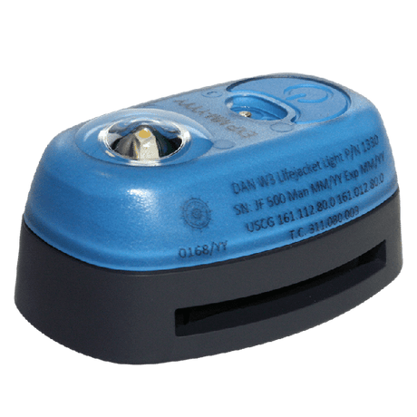 Daniamant Dan-W3 reddingsvestlamp met clip