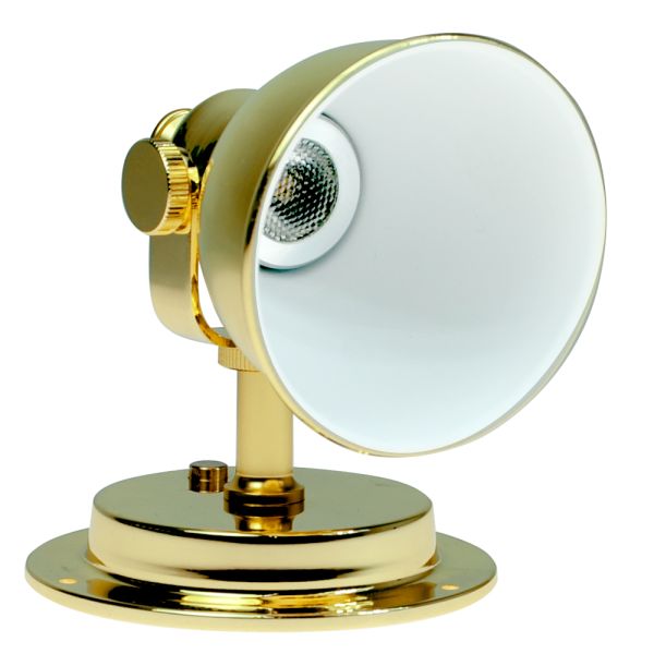 Talamex Soletta LED wandlamp goud 10-30V dimbaar