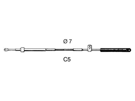 Schakelkabel C5 6ft 1.83m