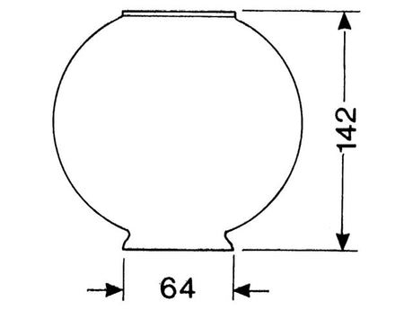 Kogelglas voor 93.331.000