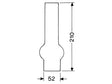 Lampeglas 15 ligne 210mm