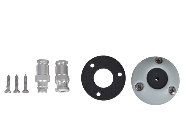 Coax dekdoorvoerset kunststof bnc A2-DGkit1P