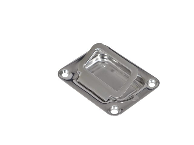 Luikhandgreep rvs 76x57mm