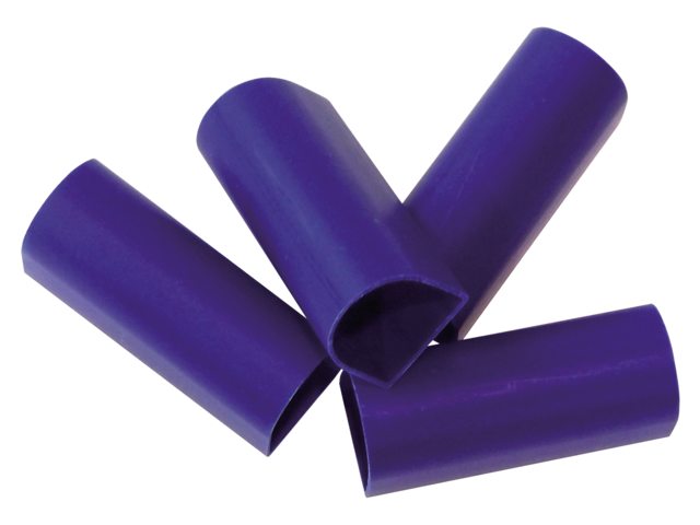 Steigerstootrand dubbel d-connector navy blauw (2pr)