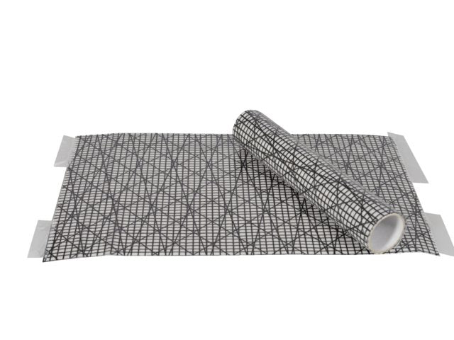 Kevlar repair patch zwart 24x37cm (2 stuks)