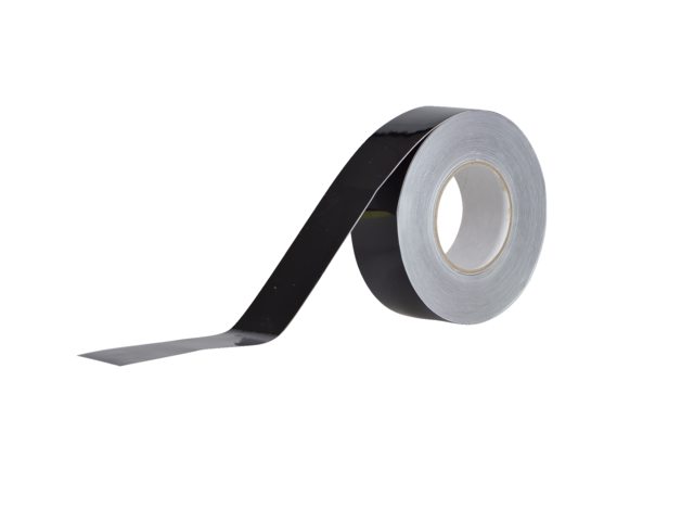 Coveline tape zwart 25mm 15m
