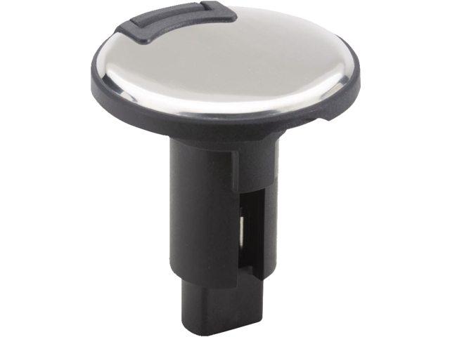 Inbouw montagevoet Lightarmor rond RVS kap