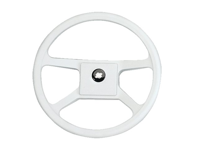V33W stuurwiel wit 4-spaaks